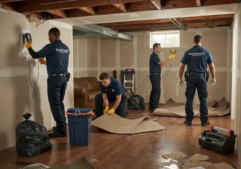 Flood DamageMaterial Assessment and Debris Removal process in Clay Center, KS